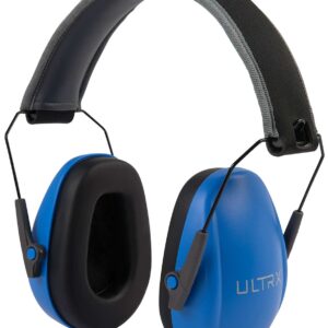 ALLEN ULTRX SLIM PROFILE YOUTH PASSIVE MUFF - BLUE (3/CASE)