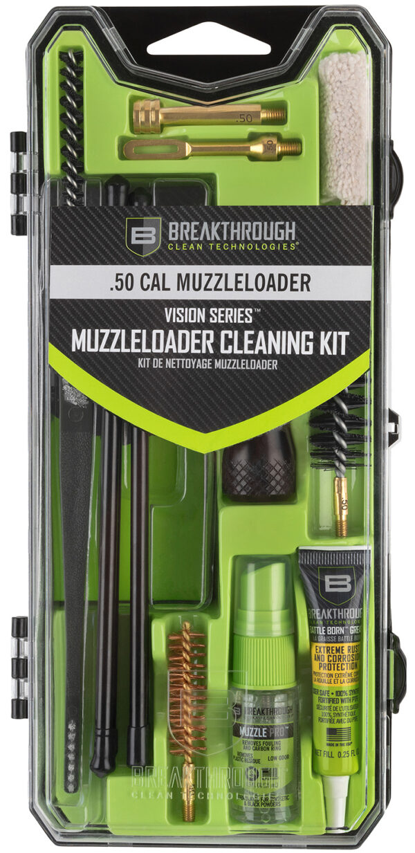 Breakthrough Clean BTCCCMZ Vision Series Cleaning Kit .50 Cal Multi-Color — view 1