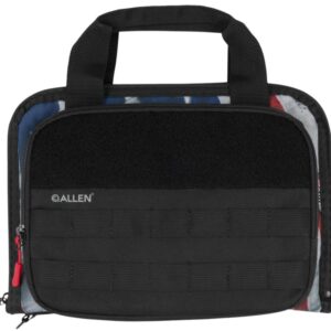 Allen 1122 Victory Taper Case Double Red/White/Blue Holds 2 Handguns