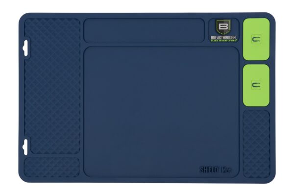 Breakthrough Clean BTSGMF Fishing Reel Cleaning Shield Mat Blue PVC — view 1