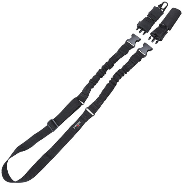 Tac Six 8911 Citadel Single & Double Point Sling Black Webbing 50" OAL Single to Two Point MSR — view 1