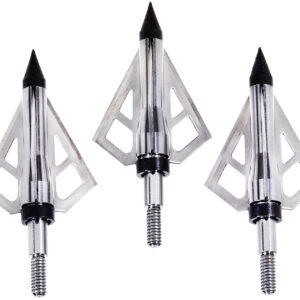Allen 14625 Optimus Broadhead Stainless Steel Blades Silver 3 Pack