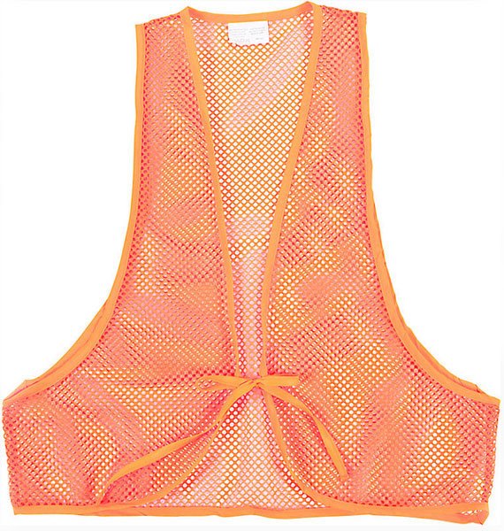 ALLEN MESH ORANGE VEST — view 1