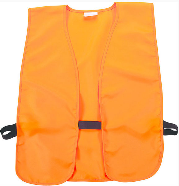 ALLEN POLY ORANGE VEST YOUTH — view 1