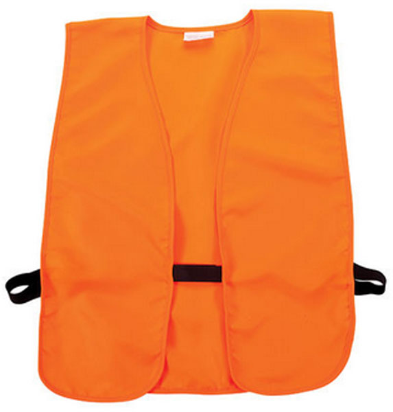 ALLEN POLY ORANGE VEST BIG MAN — view 1