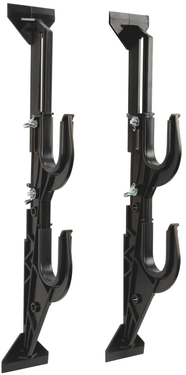Allen 17450 Gun/Accessory Rack  Black Plastic Holds 2 — view 1