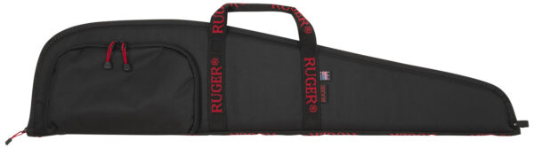 Ruger 27140 Rifle Case  40" Black Endura w/ Red Ruger Logo Accessory Pocket & Foam Padding — view 1