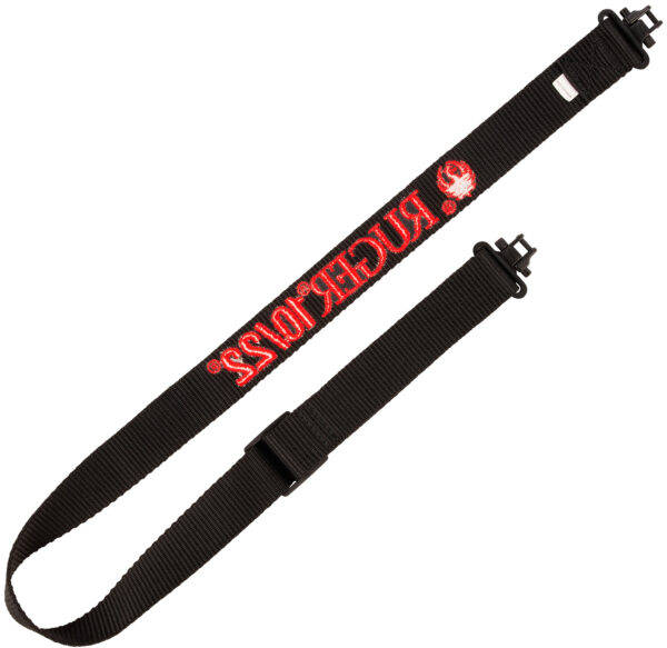 Ruger 27838 10/22  Black/Red Webbing 22-40" OAL Adjustable Rifle — view 1