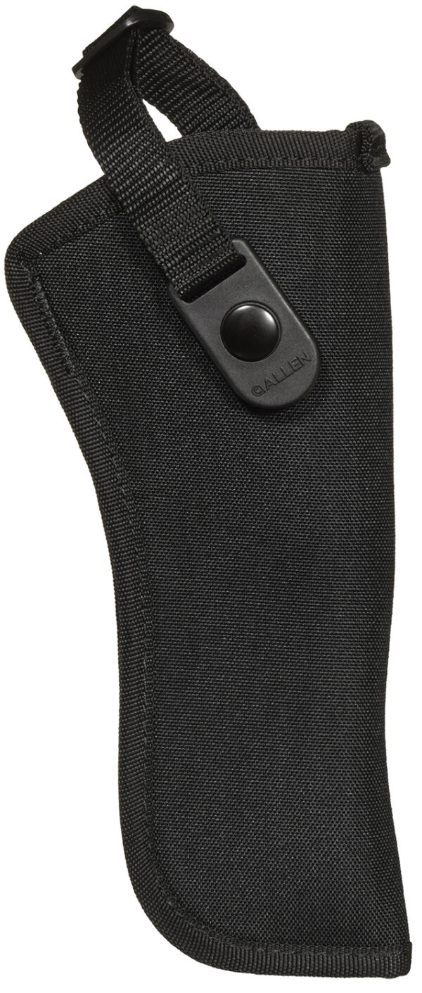 Allen 44813 Cortez  Size 13 OWB Style Black Polyester, Adjustable Strap & Belt Loop Mount Type fits 5.5-6.5" Barrel SA Revolver Right Hand