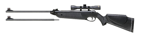 Beeman 1022 Black Club Combo Spring Piston 22 1rd Shot Black Black Receiver Black Scope 4x32mm — view 1