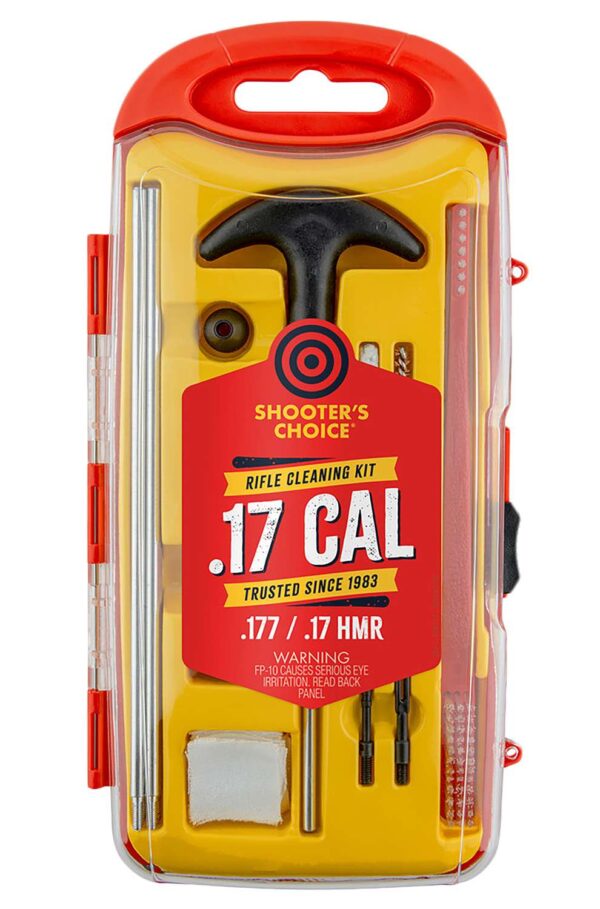 SHOOTERS CHOICE 17 CAL RIFLE GUN ROD CLEANING KIT ( 6 PER CASE ) — view 1