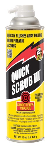 SHOOTERS CHOICE QUICKSCRUB III - CLEANER/DEGREASER FOAM 15OZ. — view 1
