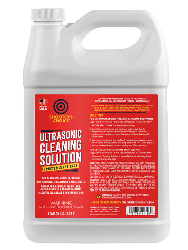 Shooters Choice SHFUCS128 Ultrasonic Cleaning Solution 1 Gallon Bottle — view 1