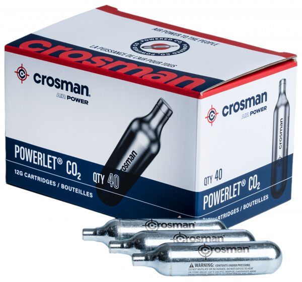 Crosman 23140 Powerlet CO2 12 Grams 40 Per Pkg — view 1