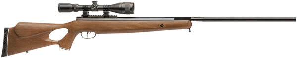 Benjamin BT1122WNP Trail XL  Nitrogen Piston 22 Pellet 1rd Black Hardwood Fixed Thumbhole Stock 3-9x40mm — view 1