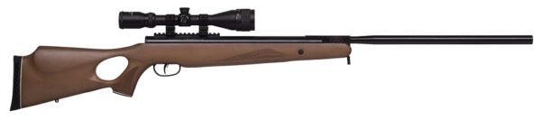 Benjamin BT725WNP Trail XL  Nitrogen Piston 25 Pellet Black Hardwood Fixed Thumbhole Stock 3-9x40mm AO — view 1