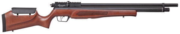 Crosman BP22SAW Marauder Air Rifle PCP 22 10rd Shot Black Black Receiver Turkish Walnut Fixed w/Adj Cheek Rest Stock — view 1