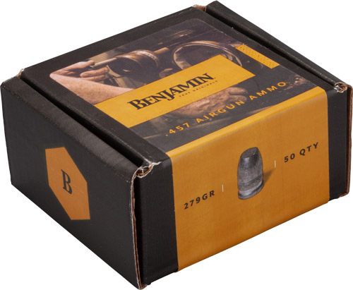BENJAMIN 457 CALIBER PELLETS - 279 GRAIN FLAT NOSE 50 PACK — view 1