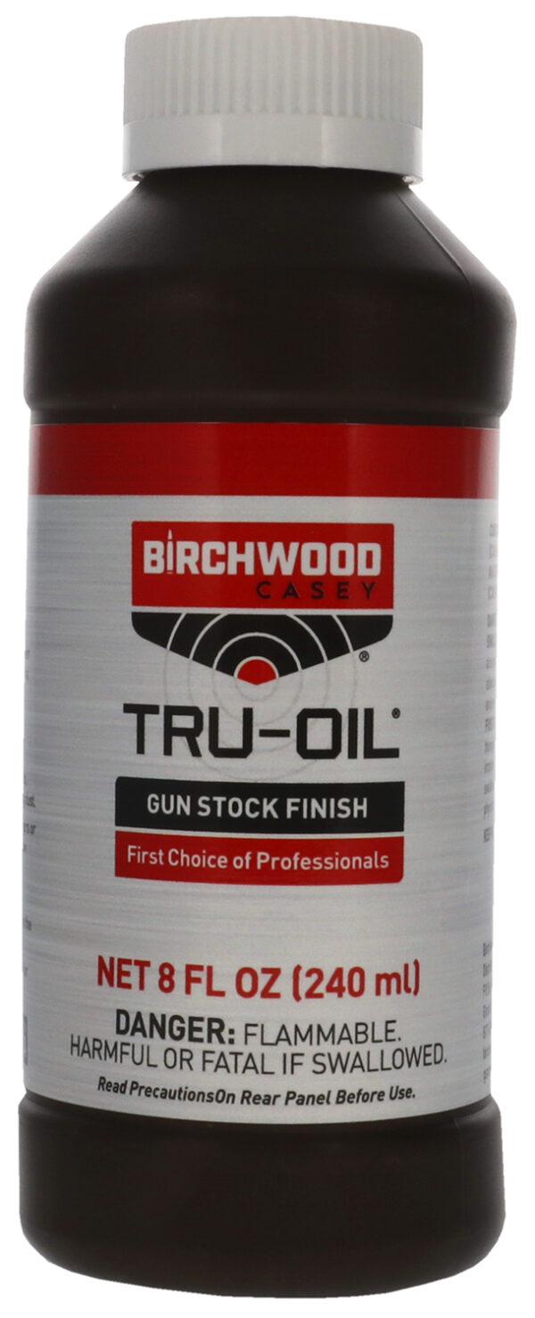 Birchwood Casey 23035 Tru-Oil Gun Stock Finish Natural Wood 8 oz. Bottle — view 1