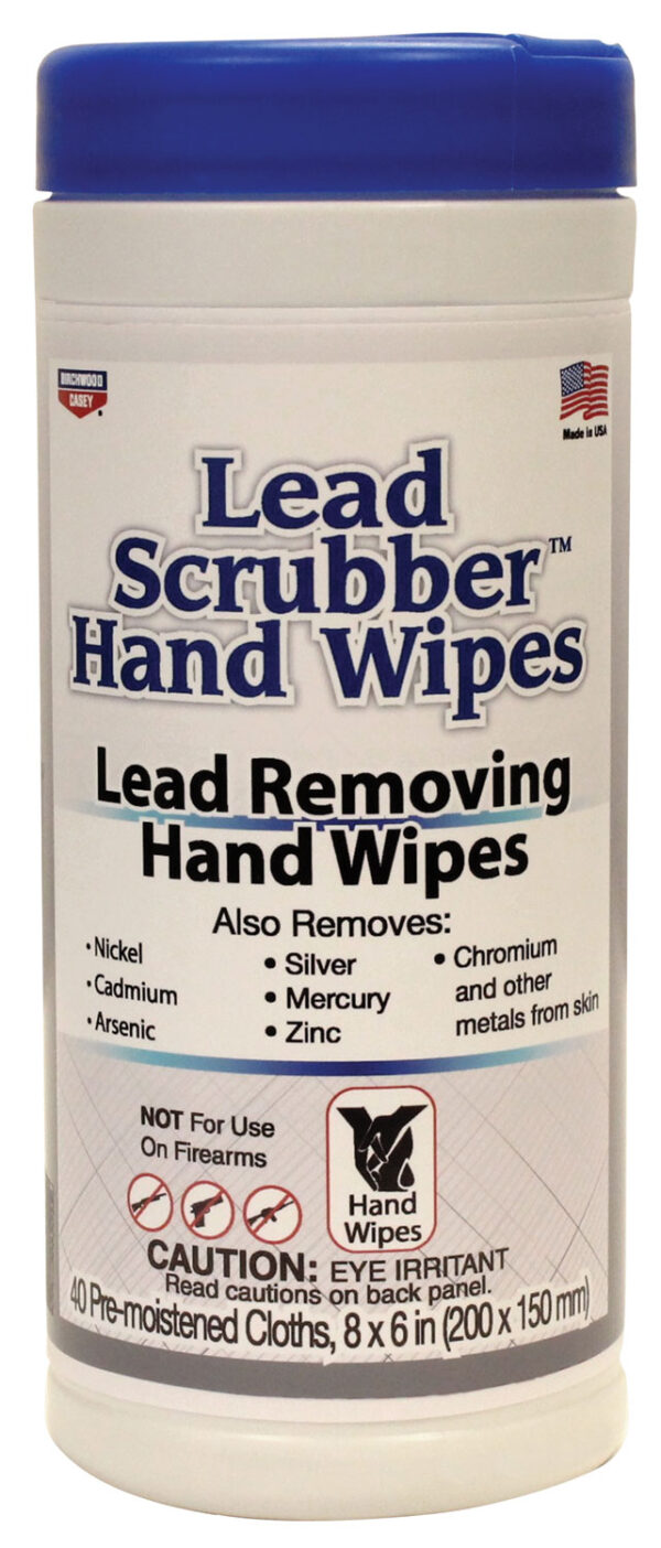 Birchwood Casey 32440 Lead Scrubber  8" x 6" Wipes 40 Per Pkg — view 1