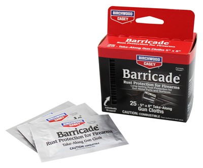 B/C BARRICADE RUST PROTECTION - 25-INDIVIDUALLY PACKED WIPES — view 1