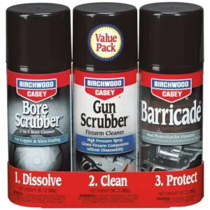 B/C GUN SCRUBBER/BORE SCRUBBER/BARRICADE GBS 123 KIT 3/PK AEROSOL ( 2 PER CASE )