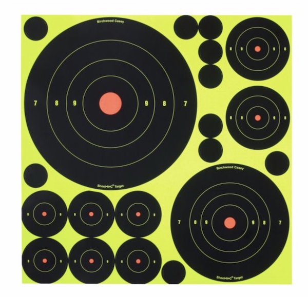 BC SNC BULL'S-EYE TARGETS 5 SHEETS — view 1