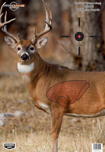 B/C TARGET PREGAME 16.5"X24" - WHITETAIL DEER TARGET 3-TARGTS — view 1