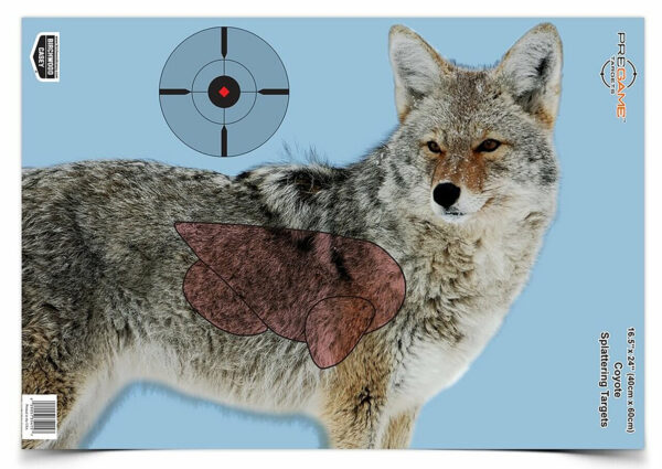 Birchwood Casey 35405 Pregame  Coyote Paper Hanging Rifle 16.50" x 24" Impact Enhancement Yes 3 Per Pkg — view 1