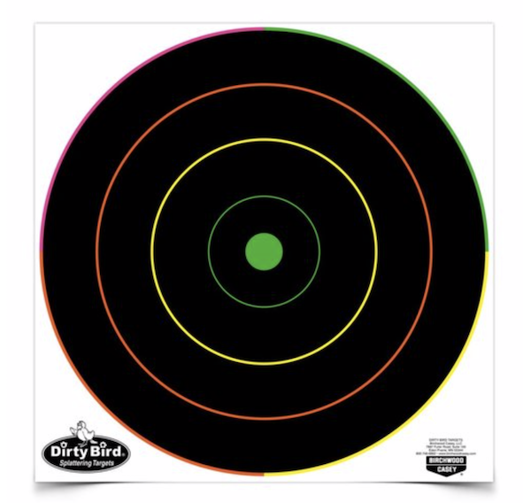 BC DRTY BRD 12" MULTICOLOR BULLSEYE — view 1