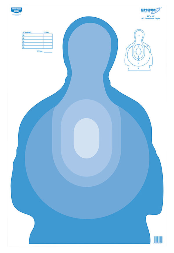 Birchwood Casey 37024 EZE-Scorer  Silhouette Paper Target 23" x 35" 100 Per Pkg — view 1