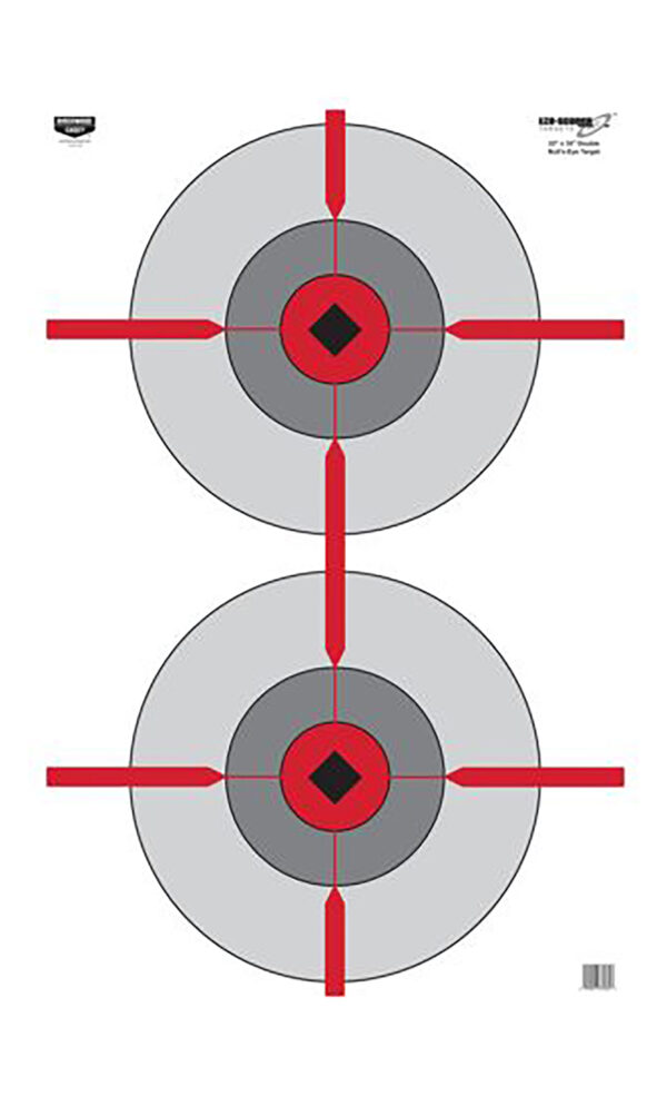 Birchwood Casey 37031 EZE-Scorer  Bullseye Paper Target 23" x 35" 100 Per Pkg — view 1