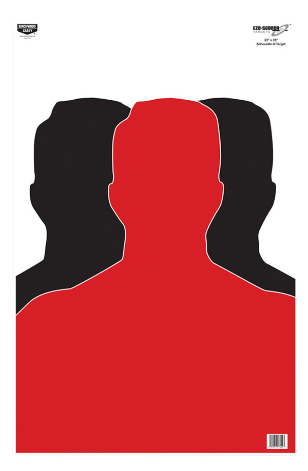 Birchwood Casey 37042 EZE-Scorer  Silhouette Paper Target 23" x 35" 100 Per Pkg — view 1