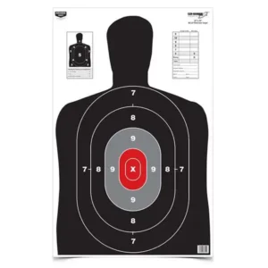 B/C TARGET EZE-SCORER 23"x35" RED CORE PAPER BC27 100/PK
