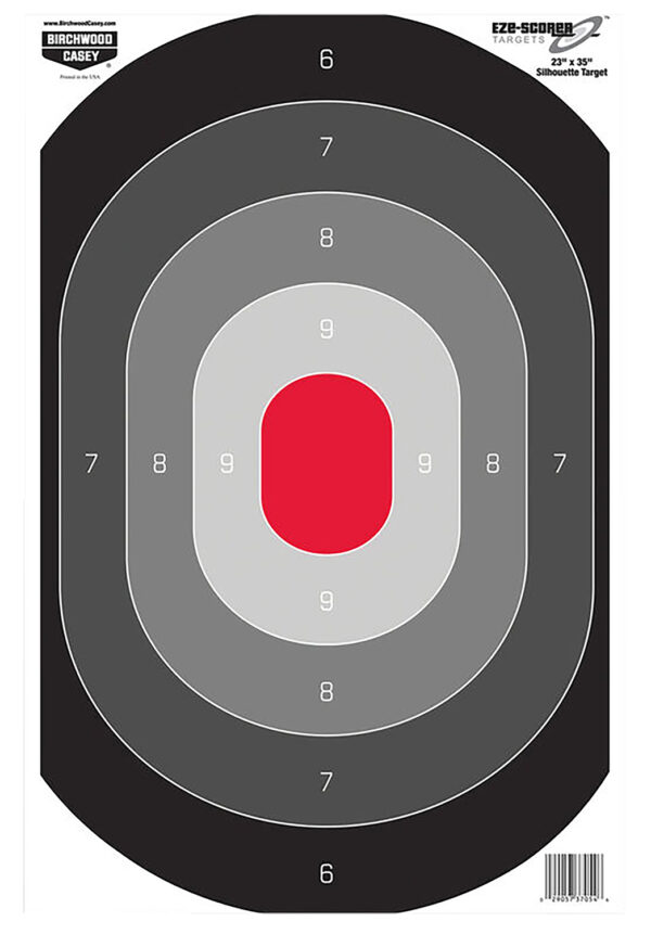 Birchwood Casey 37054 EZE-Scorer  Silhouette Paper Target 23" x 35" 100 Per Pkg — view 1