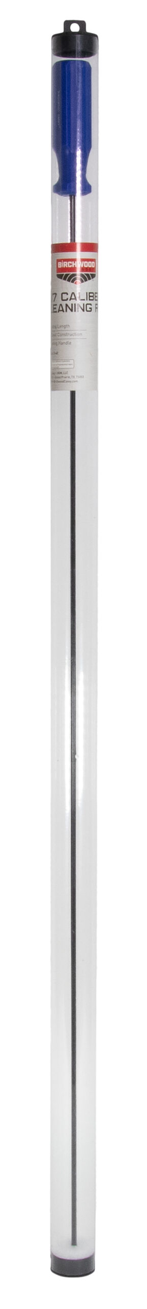 Birchwood Casey 41403 Cleaning Rod  Steel 17 Cal Rifle Firearm 33" Long Includes Reusable Storage Tube — view 1