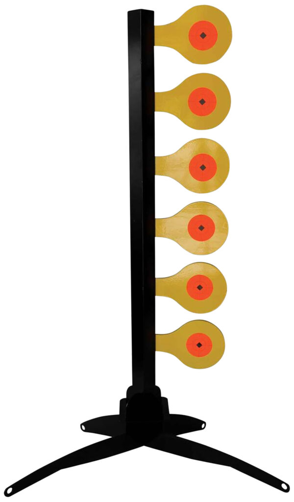 Birchwood Casey 47430 World of Targets Handgun Dueling Tree Circle w/Diamond Center Steel Target 48.50" H x 28.50" W x 23" D — view 1