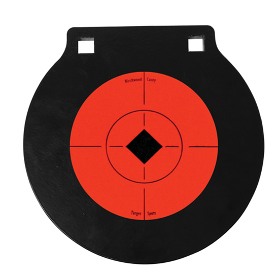 BC 6 TWO HOLE AR500 GONG TARGET — view 1