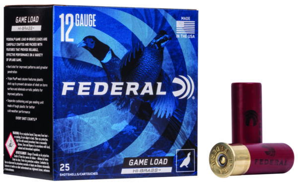 Federal H1264 Game-Shok High Brass 12Gauge 2.75" 1 1/4oz 4Shot 25 Per Box/10 Case — view 1