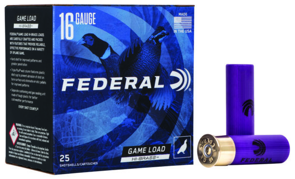 Federal H1634 Game-Shok High Brass 16Gauge 2.75" 1 1/8oz 4Shot 25 Per Box/10 Case — view 1