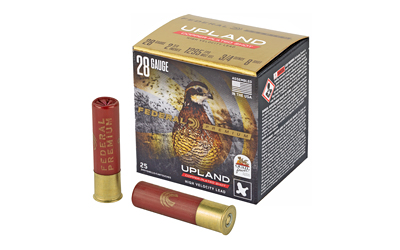 FED UPLAND 28GA #8 SHOTSHELL 25/250 — view 1