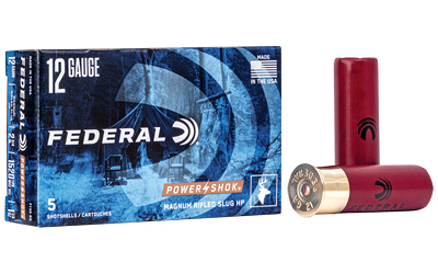 FED PWRSHK 12GA 2.75 MG RFL SG 5/250 — view 1