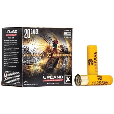 UPLAND MAGNUM 20 GAUGE 3'' 1-1/4OZ #6 SHOT 25/BOX — view 1