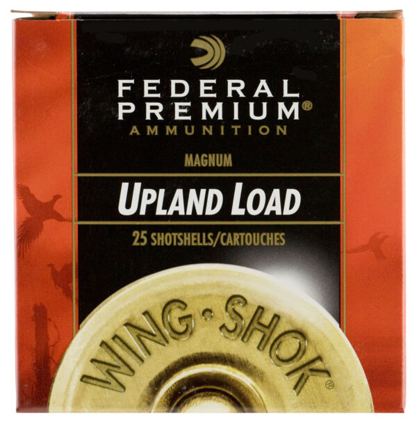 Federal P1295 Premium Wing-Shok Magnum 12Gauge 3" 1 5/8oz 5Shot 25 Per Box/10 Case — view 1