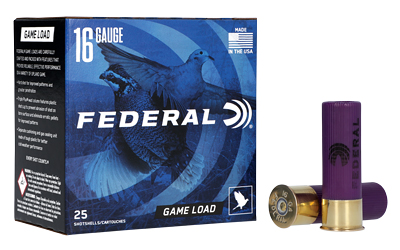 FED GAME LOAD 16GA 2 3/4 #7.5 25/250 — view 1
