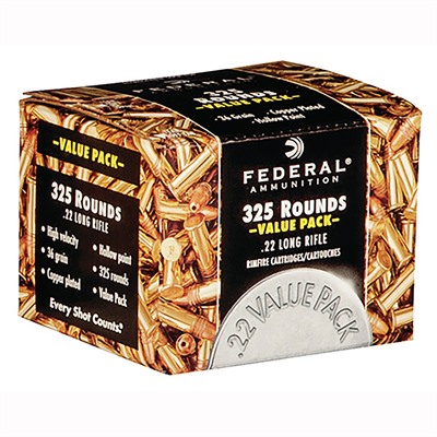 CHAMPION TRAINING 22 LR 36GR COPPER PLATED HP 325/BOX — view 1
