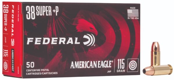 FDR 38SUP 115GR AE JHP 50RD — view 1