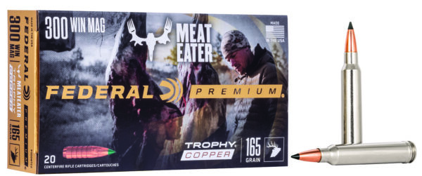 Federal P300WTC2 Premium  300WinMag 165gr Trophy Copper 20 Per Box/10 Case — view 1