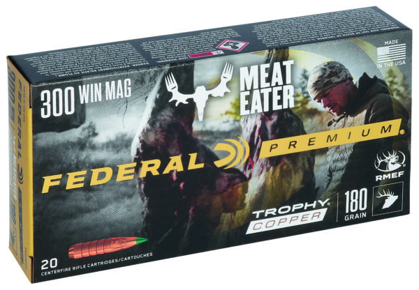 Federal P300WTC1 Premium  300WinMag 180gr Trophy Copper 20 Per Box/10 Case — view 1