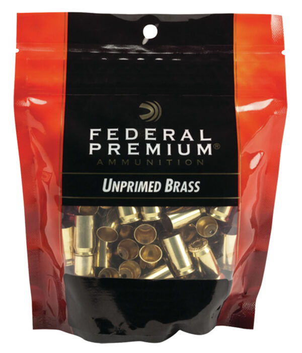 Federal PH40UPB100 Gold Medal Premium 40S&W Handgun Brass 100/Bag — view 1